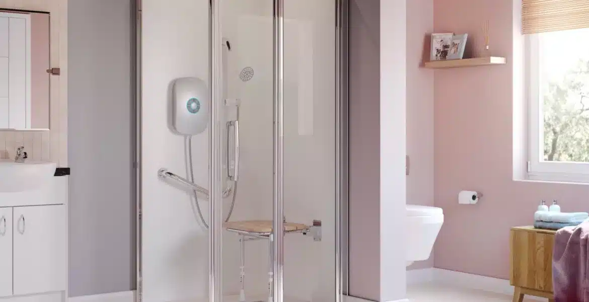 level access shower