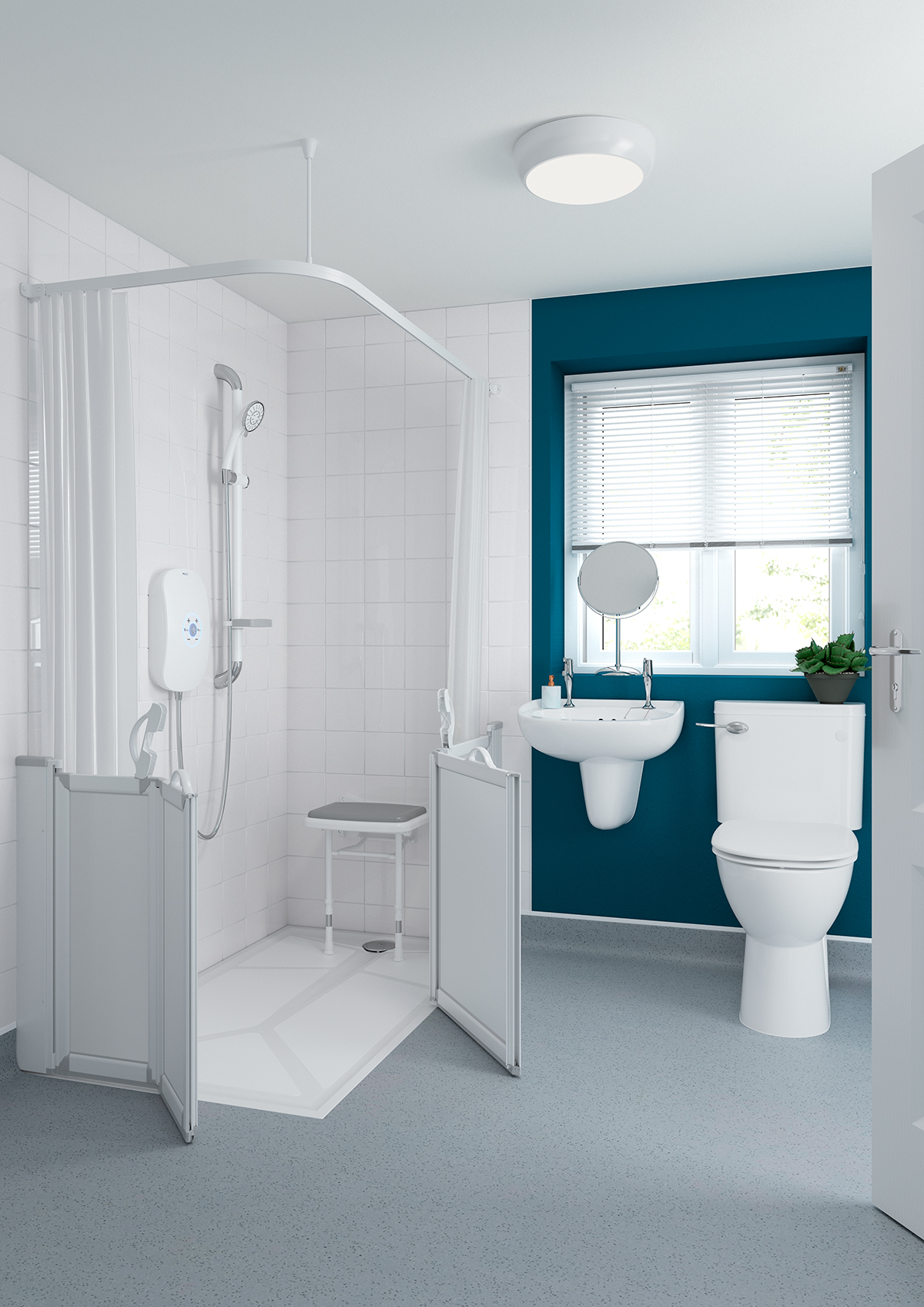 Disabled Wet Rooms for the Elderly | Age Care Bathrooms