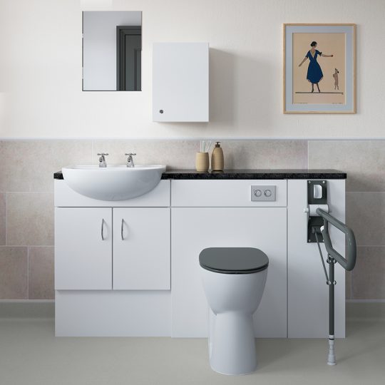 Mobility Bathrooms for the Elderly Age Care Bathrooms