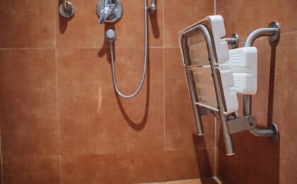 shower seat assistance