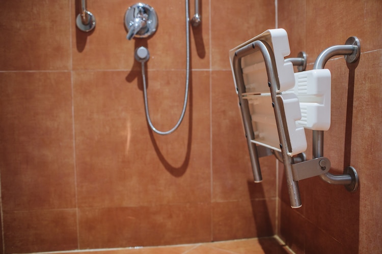 shower seat assistance