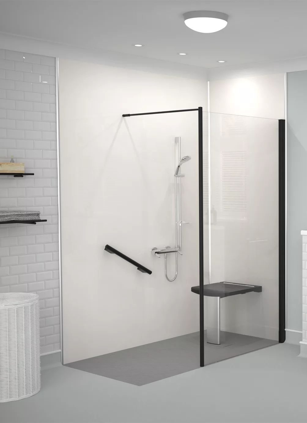easy access shower for Disabled