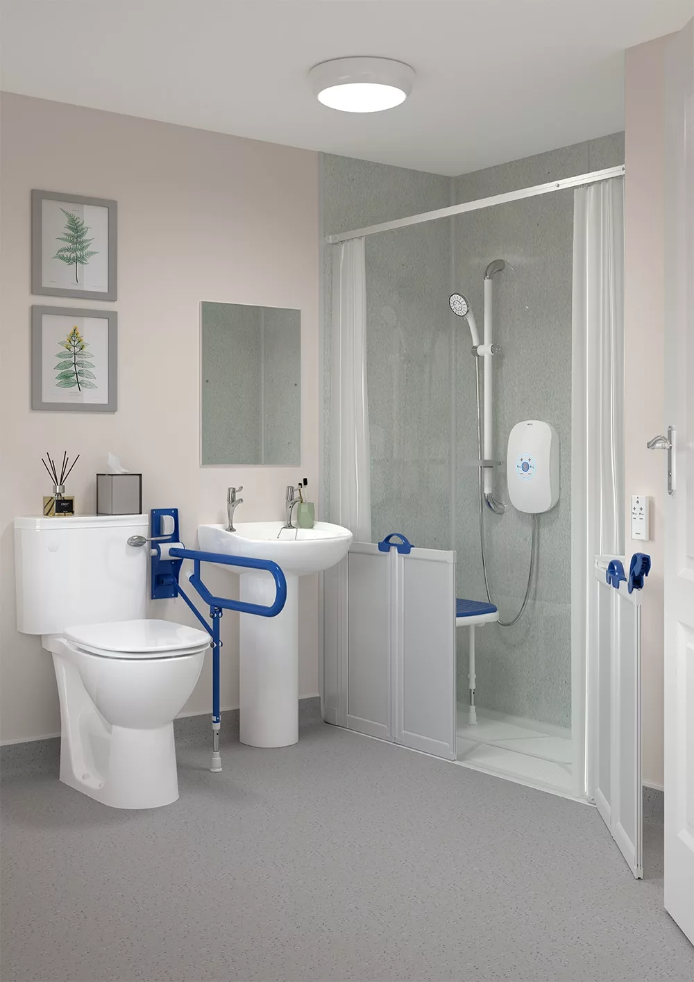 Showers for people with disabilities | Age Care Bathrooms