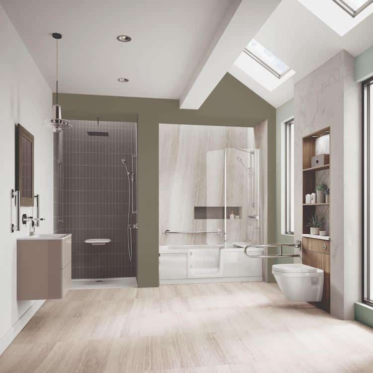 accessible modern bathroom
