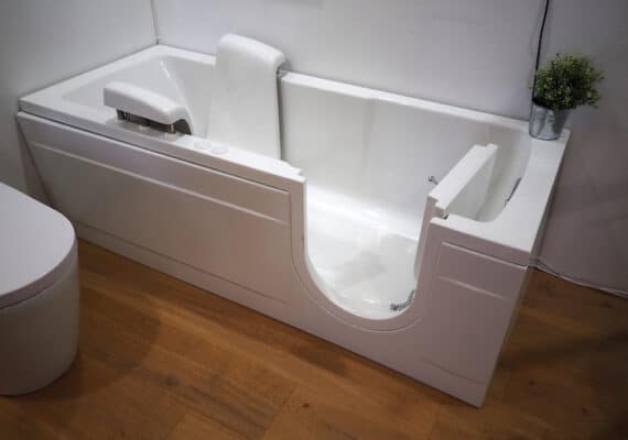 handicapped disabled access bathroom bathtub electric