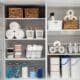 bathroom comfortable storage organising