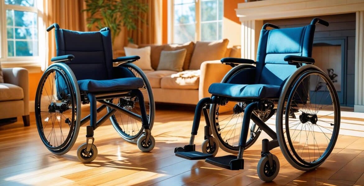 Home with wheelchairs inside