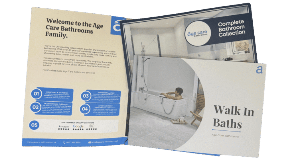 Age Care Bathrooms brochure.