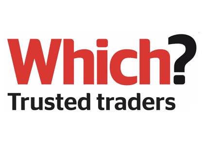 Which? Trusted traders logo. Link will take you to the Which? website.