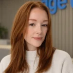 Mollie, head of our design team, at the Age Care Bathrooms office