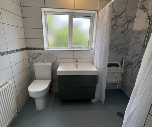 Sandra's after pics - new bathroom
